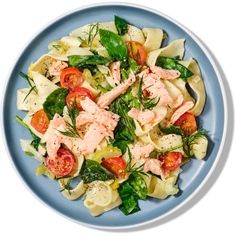 Een afbeelding van AH Verse pappardelle zalm