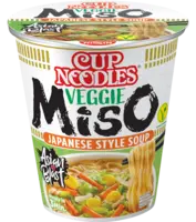Nissin Cup noodles veggie miso Japanse style