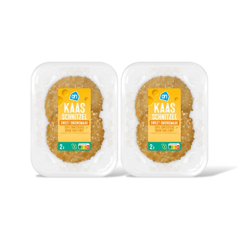 AH Vegetarische kaasschnitzel swt onion 2pk