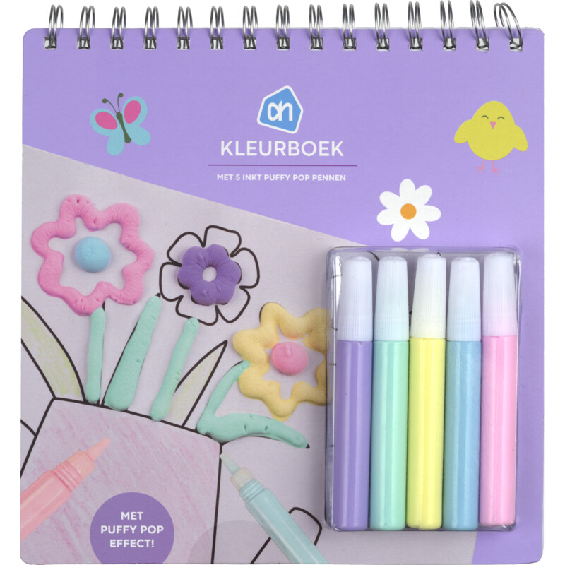 AH Kleurboek met pop pennen