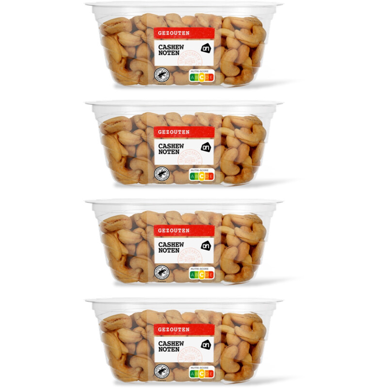 AH Cashewnoten gezouten 4-pack