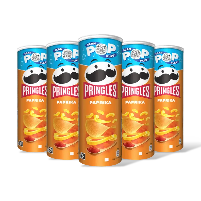 Pringles Paprika 5-pack