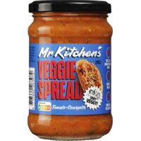 Een afbeelding van Mister kitchen's Veggie spread tomaat courgette