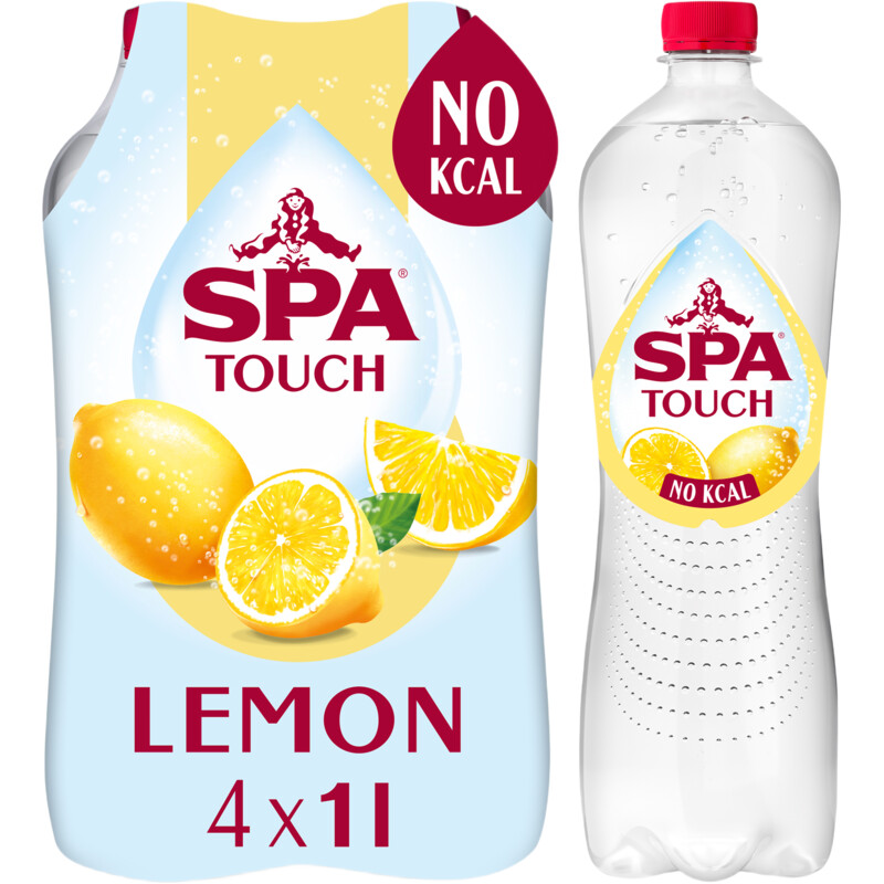 Spa Touch bruisend lemon 4-pack