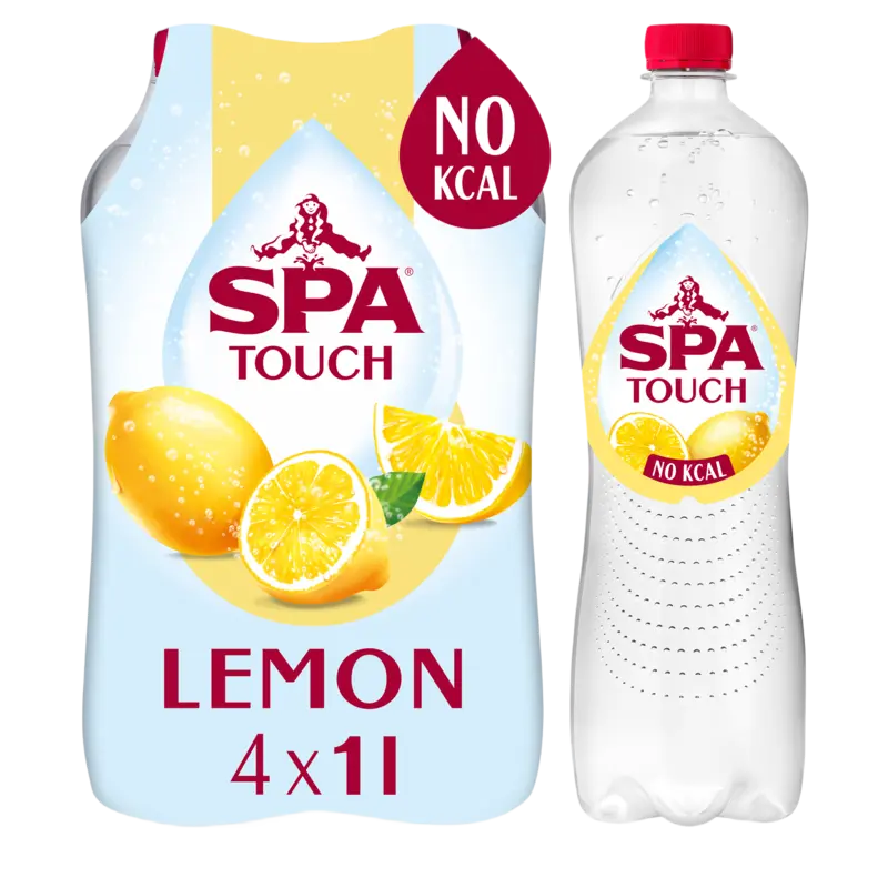 Spa Touch bruisend lemon 4-pack