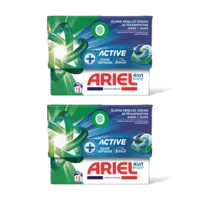 Ariel 4in1 pods+ active wasmiddelcapsules 2 pk