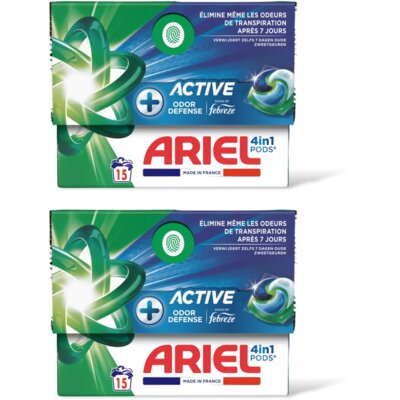 pdp-image-Ariel 4in1 pods+ active wasmiddelcapsules 2 pk