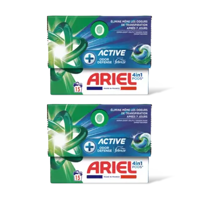 pdp-image-Ariel 4in1 pods+ active wasmiddelcapsules 2 pk