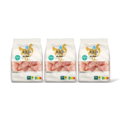 pdp-image-AH Scharrel kipfilet blokjes van haas 3-pck