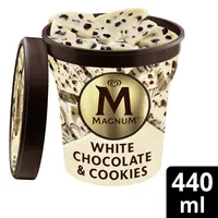 Magnum White chocolate & cookies