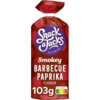 Een afbeelding van Snack a Jacks Smokey barbecue paprika