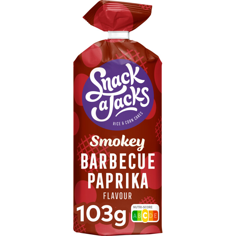 Snack a Jacks Smokey barbecue paprika