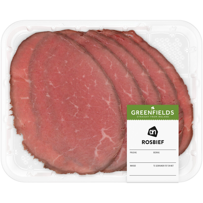 Een afbeelding van AH Greenfields Rosbief kleinverpakking