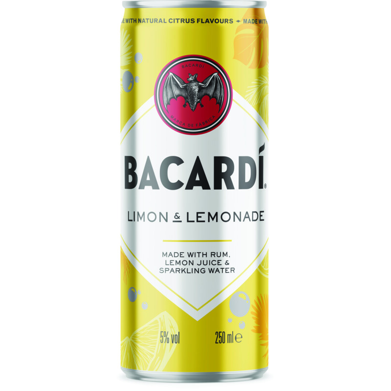 Een afbeelding van Bacardi Limon & lemonade