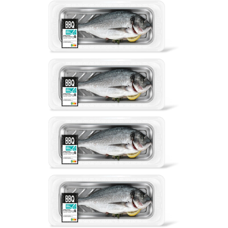 AH BBQ hele dorade royal 4-pack