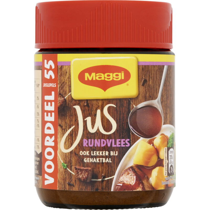 Een afbeelding van Maggi Jus rundvlees voordeel