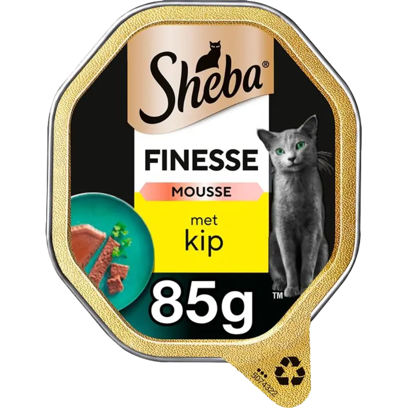 Sheba Finesse mousse-zachte pate kip