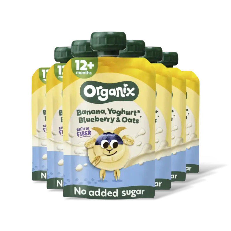 Nutri fiber banana/yoghurt/oats 12m+ 6pk
