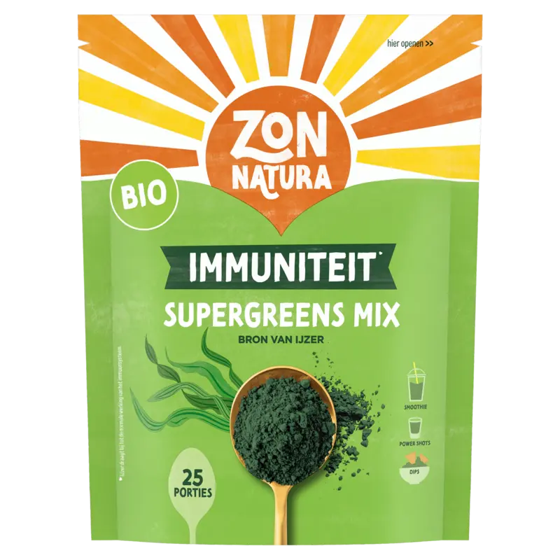 Zonnatura Immuniteit supergreens mix