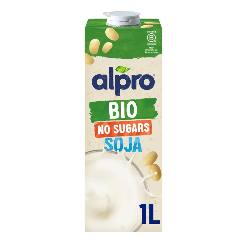 Biologische soja no sugars