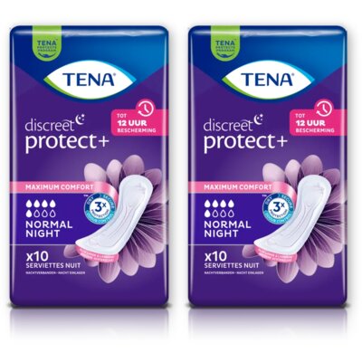 pdp-image-Tena Discreet protect+ normal night 2-pack