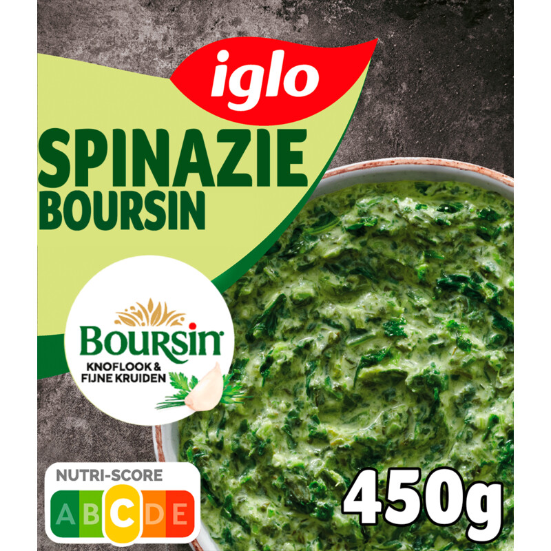 Een afbeelding van Iglo Spinazie met boursin