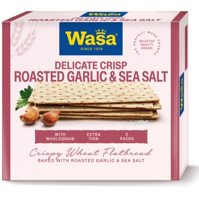 pdp-image-Wasa Delicate crisp roasted garlic & sea salt