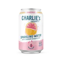 Charlie's Organics sparkling grapefruit