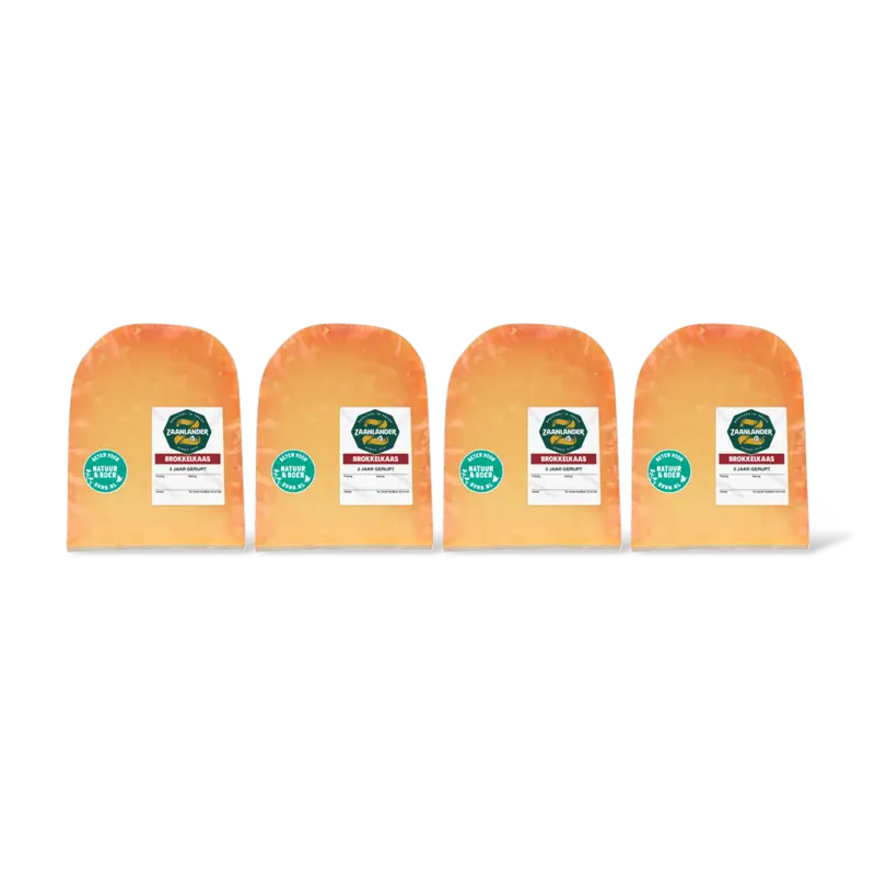 AH Zaanlander Brokkelkaas 48+ stuk 4-pack