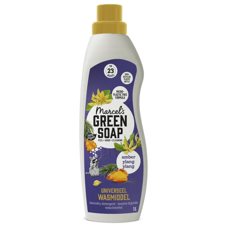 Marcel's Green Soap Wasmiddel amber ylang ylang
