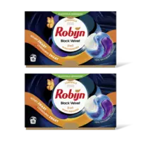 Robijn 3-in-1 Wascapsules black velvet 2-pack