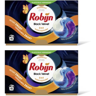 pdp-image-Robijn 3-in-1 Wascapsules black velvet 2-pack