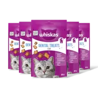 Whiskas Dentabites kip kattensnacks 5-pack