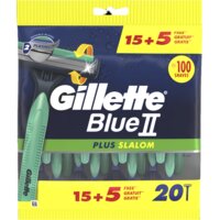 Gillette Blue II plus slalom scheermesjes