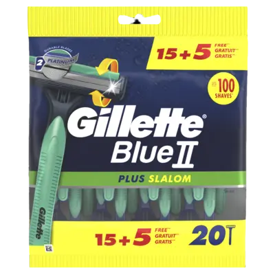 pdp-image-Gillette Blue II plus slalom scheermesjes