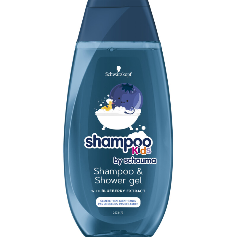 Een afbeelding van Schwarzkopf Kids blauw shampoo