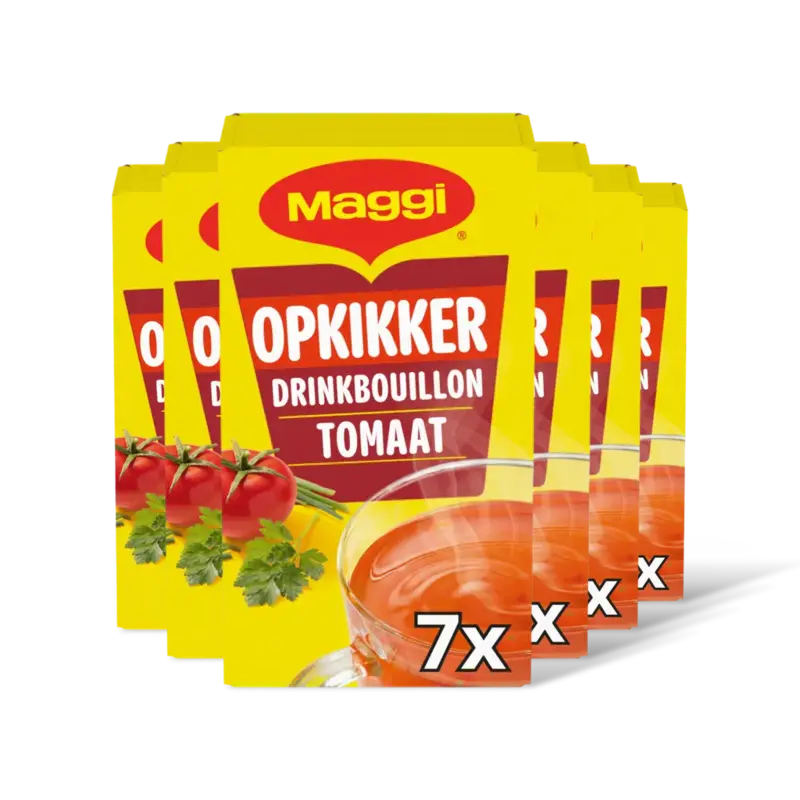 Maggi Opkikker drinkbouillon tomaat 6-pack