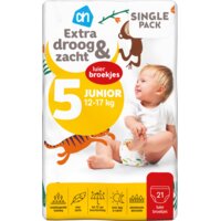 Een afbeelding van AH Extra droog en zacht pants maat 5