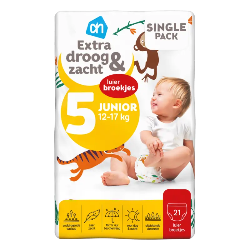 Extra droog en zacht pants maat 5