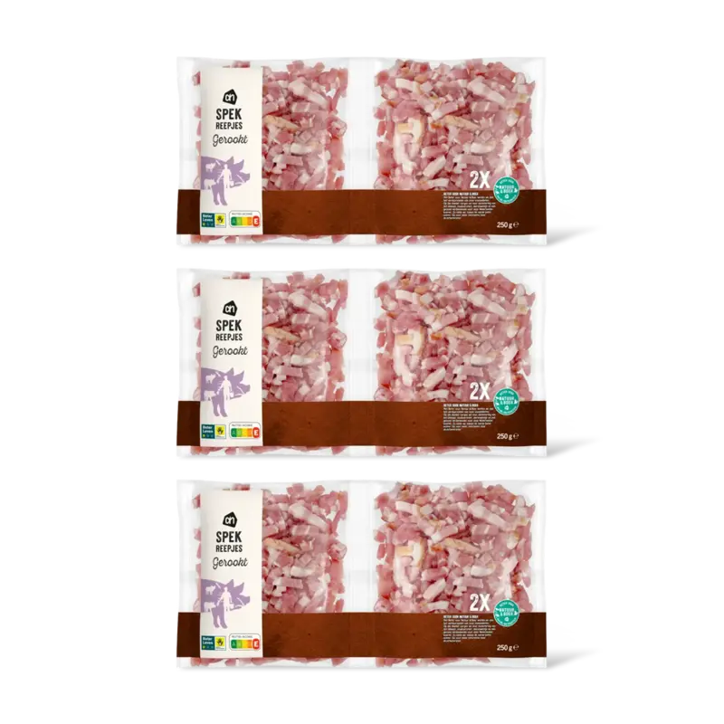 AH Spekreepjes gerookt 3-pack