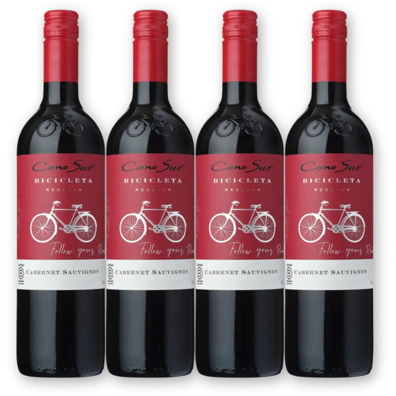 Cono Sur Cono Sur Bicicleta Cab. Sauv. 4 flessen