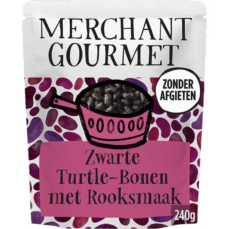 Een afbeelding van Merchant Gourmet Smoky black turtle beans