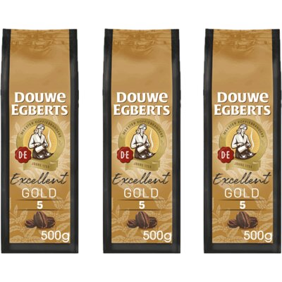 pdp-image-Douwe Egberts Excellent gold bonen 3-pack