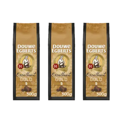 pdp-image-Douwe Egberts Excellent gold bonen 3-pack