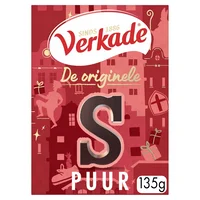 Verkade Chocolade letter puur S