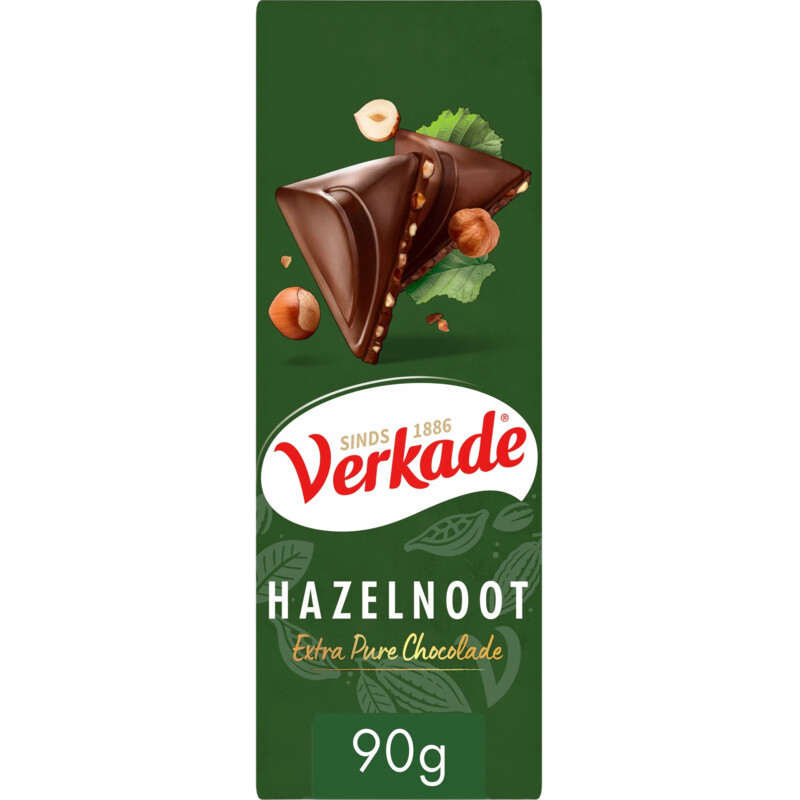 Verkade Specials hazelnoot extra pure chocolade
