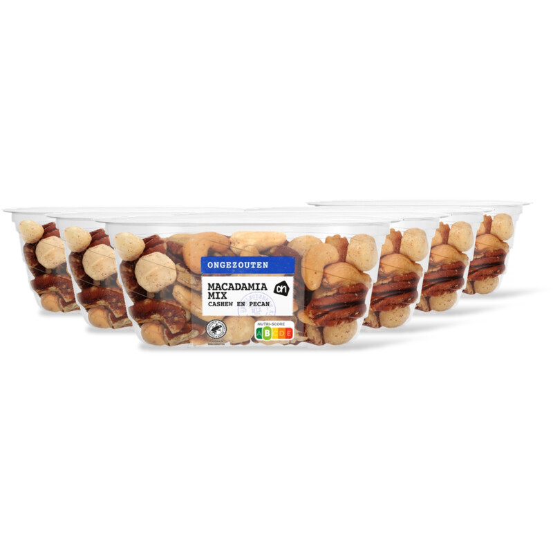 AH Macadamiamix ongezouten 6-pack