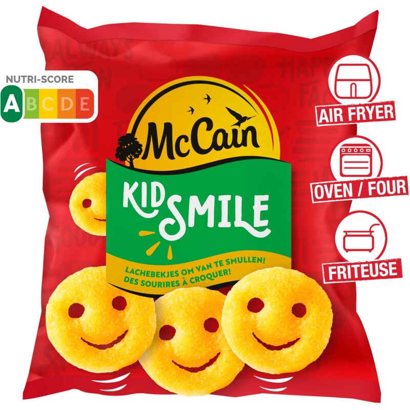 Een afbeelding van McCain Kid smile BEL