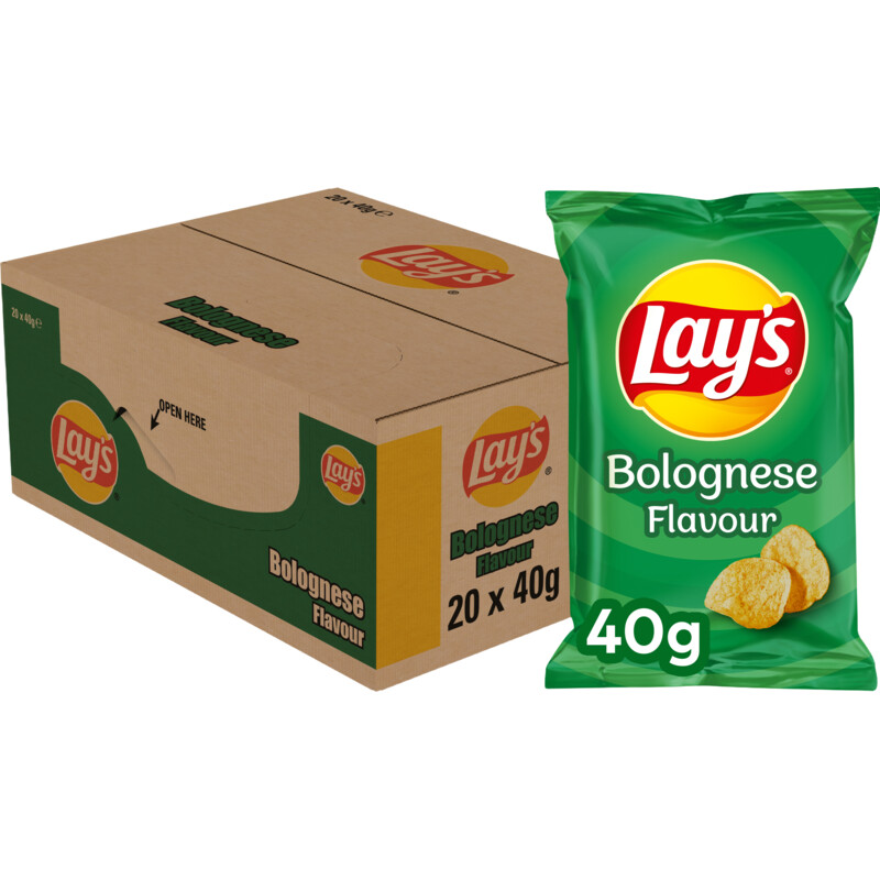 Een afbeelding van Lay's Bolognese 20-pack