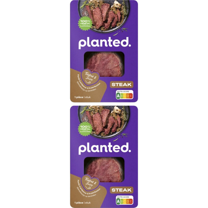 Een afbeelding van Planted Steak 2-pack